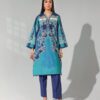Printed Poplin Cotton Suit | 16234-IG-P.CT