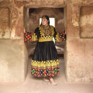 Afghani Large Skirt Dress