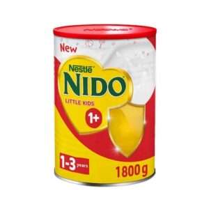 Nido Little Kids 1+ Growing Up Milk Powder 1-3 Years, 1800gr Pack size : 1800gr