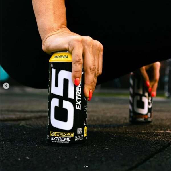 C5 Supercharge Pre-Workout Sugar Free Pina Colada Flavour 473ml