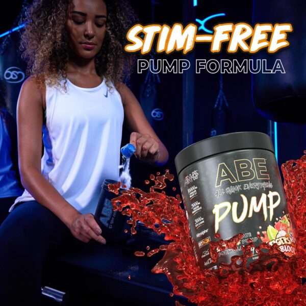 Applied Nutrition ABE Pump Stim Free Tigers Blood Pre Workout Powder 40 Servings 500g