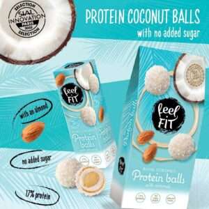 Feel Fit Royal Coconut Protein Balls with Almonds Flavoured 27g