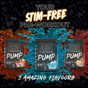 Applied Nutrition ABE Pump Stim Free Tigers Blood Pre Workout Powder 40 Servings 500g