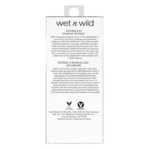 Wet N Wild 4528 Sponge Applicator Hourglass Makeup 1 Count Pack size : 1 Count