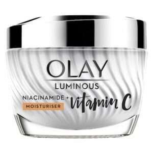 Olay Luminous Niacinamide + Vitamin C Brightening Face Moisturiser Cream 50g Pack size : 50g