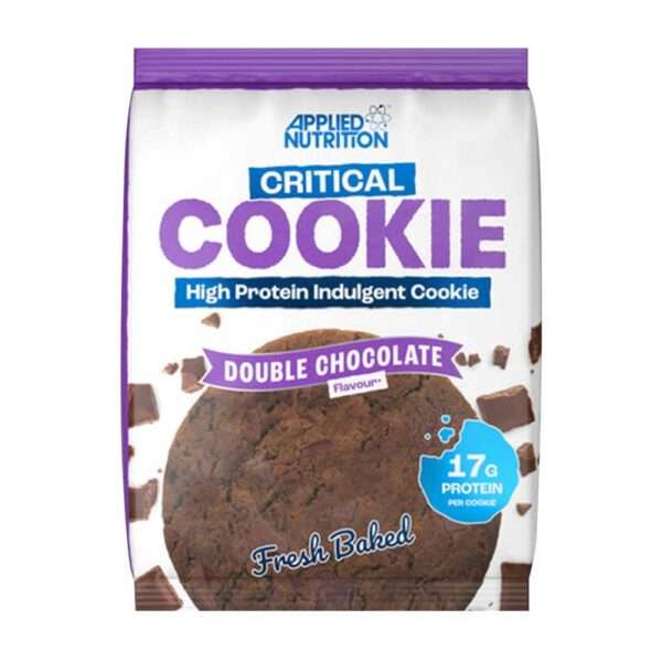 Applied Nutrition Critical Cookie High Protein Indulgent Cookie Double Chocolate Fresh Baked 73gm Per Unit