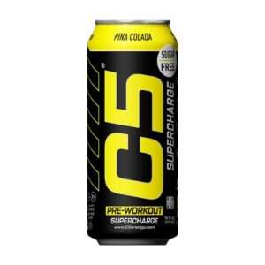 C5 Supercharge Pre-Workout Sugar Free Pina Colada Flavour 473ml