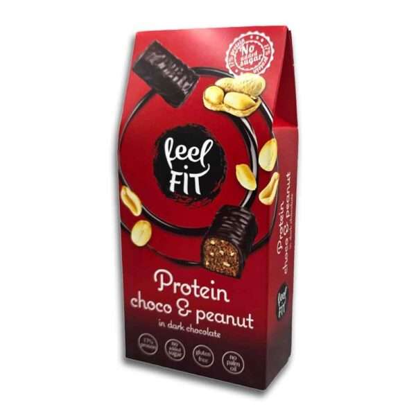 Feel Fit Protein Choco and Peanut in Dark Chocolate Flavoured 83g