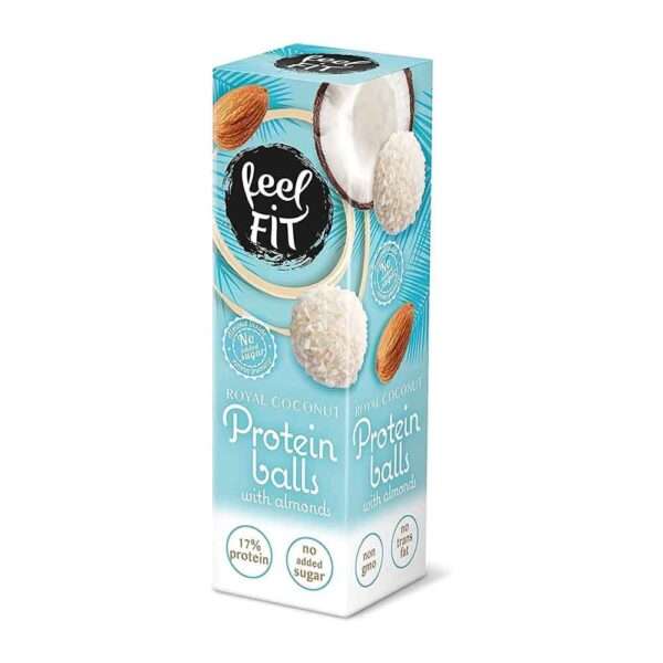 Feel Fit Royal Coconut Protein Balls with Almonds Flavoured 27g