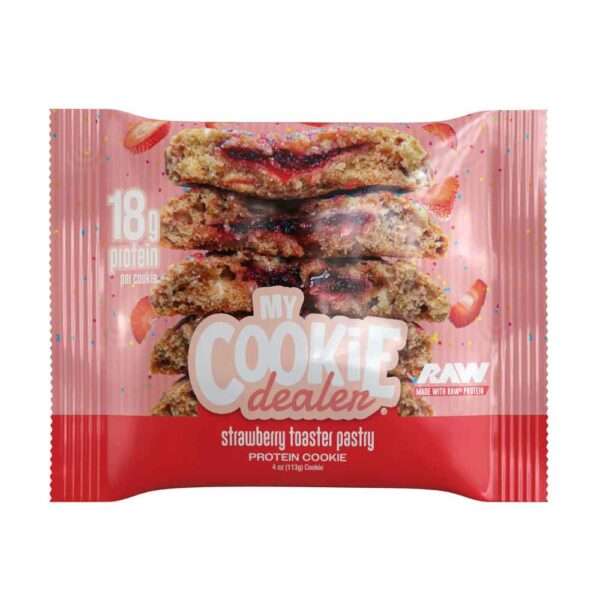 My Cookie Dealer 18g Protein Cookie Strawberry Toaster Pastry Flavour 113g