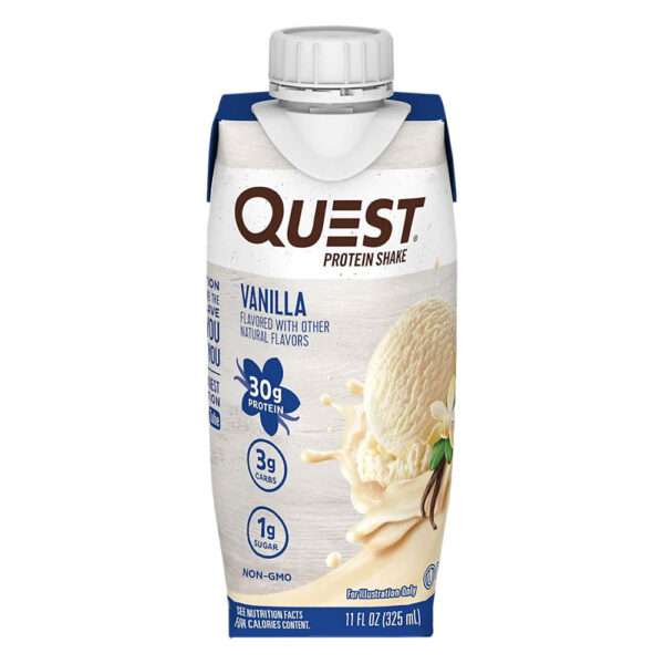 Quest Nutrition Ready To Drink Vanilla Protein Shake 11 fl oz 325ml Per Unit